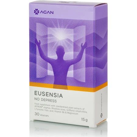 Agan Eusensia No Depress Anxiety Supplement 30 veget capsules