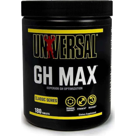 Universal Nutrition GH Max Supliment pentru Antrenament & Întărirea Testosteronului 180 file
