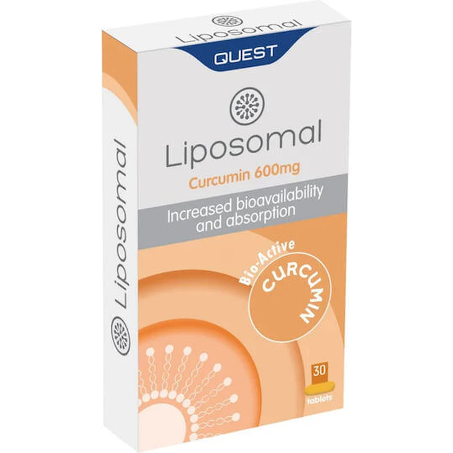 Quest Liposomales Curcumin 600mg 30 Dateien