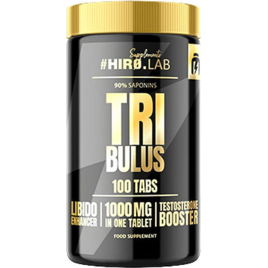 Hiro.Lab Tribulus 1000mg Supliment pentru Libido & Întărirea Testosteronului 100 file