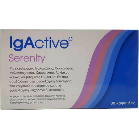 IgActive Serenity Supliment pentru Somn 30 capace