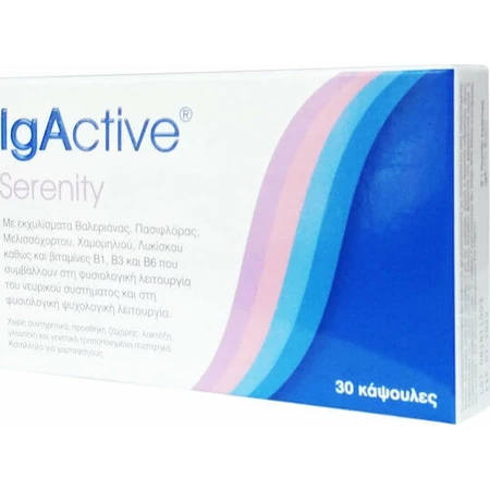 IgActive Serenity Supliment pentru Somn 30 capace