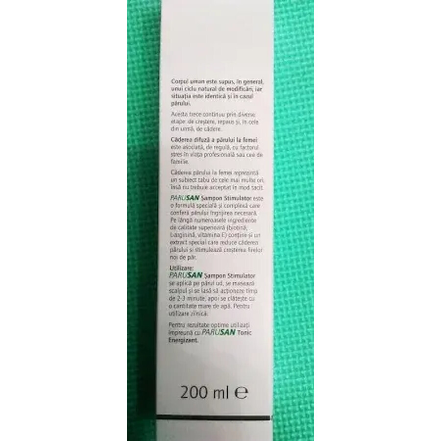 Stimulierendes Shampoo für Frauen, 200 ml, Parusan