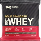 Optimum Nutrition Gold Standard 100% Whey Wei-eiwit met smaak Double Rich Chocolate 31gr