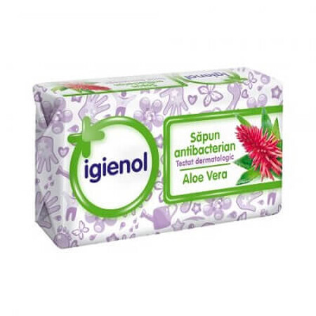 Săpun antibacterian cu aloe vera, 100 gr, Igienol