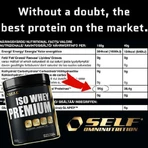 Self Omninutrition Iso Whey Premium Organic Proteină Din Zer Fără Gluten & Lactoză cu Aromă Ciocolată albă / Căpșuni 1kg