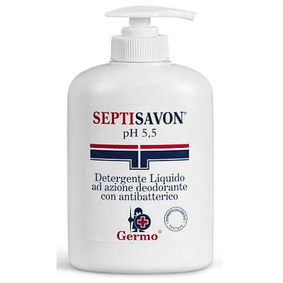 Sapun antibacterian pentru fata si corp Ph 5.5, 250ml, SeptiSavon