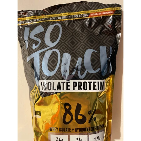 GoldTouch Nutrition Iso Touch 86% Whey Protein Sans Gluten avec Arôme Vanille 908gr
