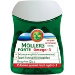 Moller's Forte Omega 3 Cod Liver and Fish Oil Suitable for Children 10mg 60 caps Unflavoured