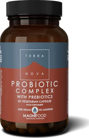 TerraNova Probiotic Complex mit Präbiotika Probiotic 50 vegetarische Kapseln