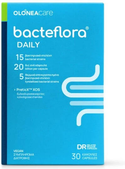 Olonea Bacteflora Daily Probiotic 30 pflanzliche Kapseln