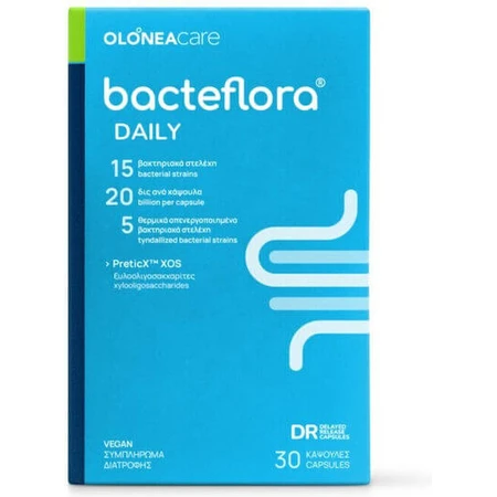 Olonea Bacteflora Dagelijks Probiotisch 30 plantaardige capsules