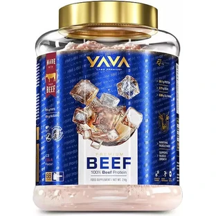 Yava Labs Premium Beef Protein cu Aromă Ice Cola 2kg