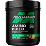 Muscletech Amino Build / Leistungssteigernde BCAA-Formel [400 Gramm] Erdbeere und Wassermelone
