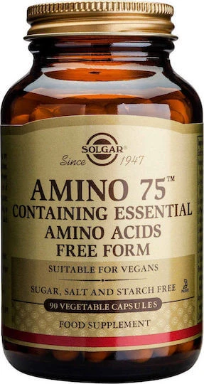 Solgar Amino 75 90 Kräuterkapseln, nicht aromatisiert