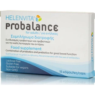 Helenvita Probalance Probiotique 15 gélules