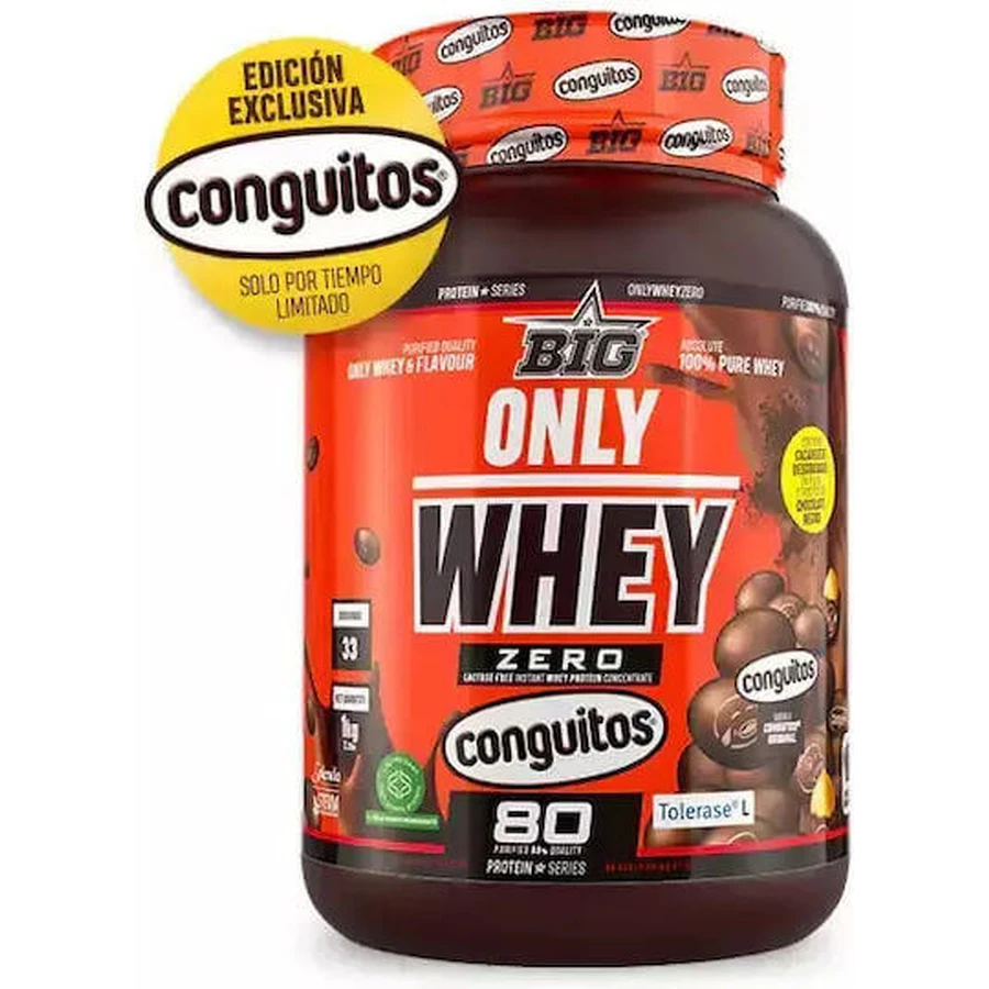 Big Only Whey Zero Whey Protein Whey Protein Lactose Free with Flavour Conguitos 1kg