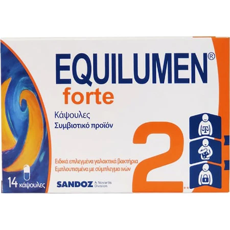 Sandoz Equilumen Forte 2 Probiotice 14 capace