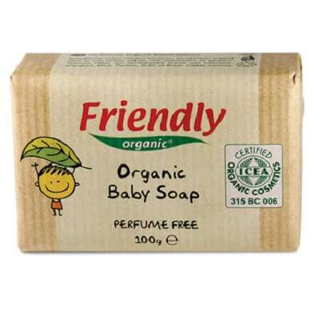 Bio-Babyseife, 100g, Friendly Organic