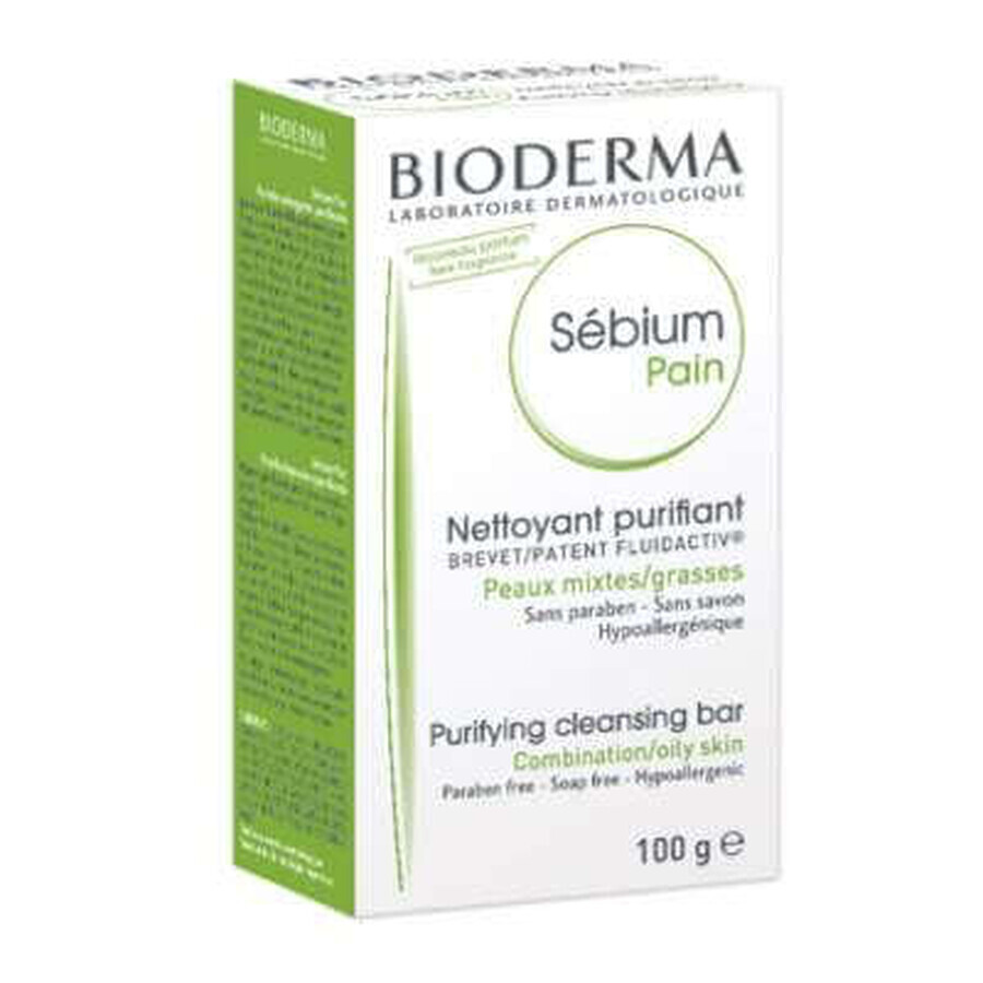 Bioderma Sebium Sapun pentru piele mixta sau grasa, 100 g