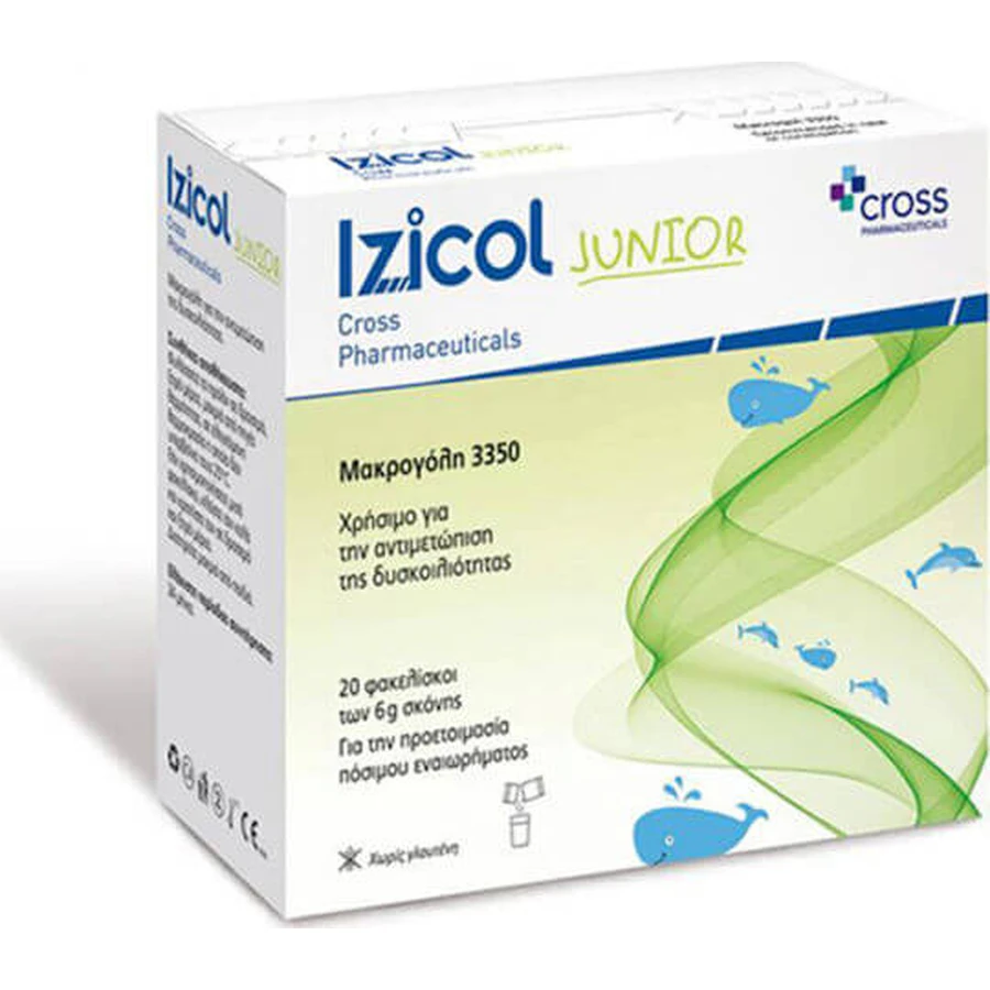 Cross Pharmaceuticals Izicol Junior Supliment Alimentar Special 6gr