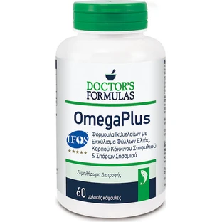 Doctor's Formulas OmegaPlus Ulei de pește 60 softgels Unflavoured