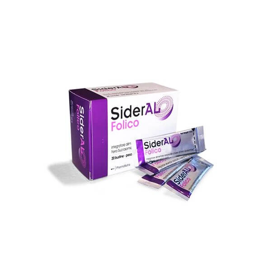 Sideral Folico 20 sachets, Winmedica 
