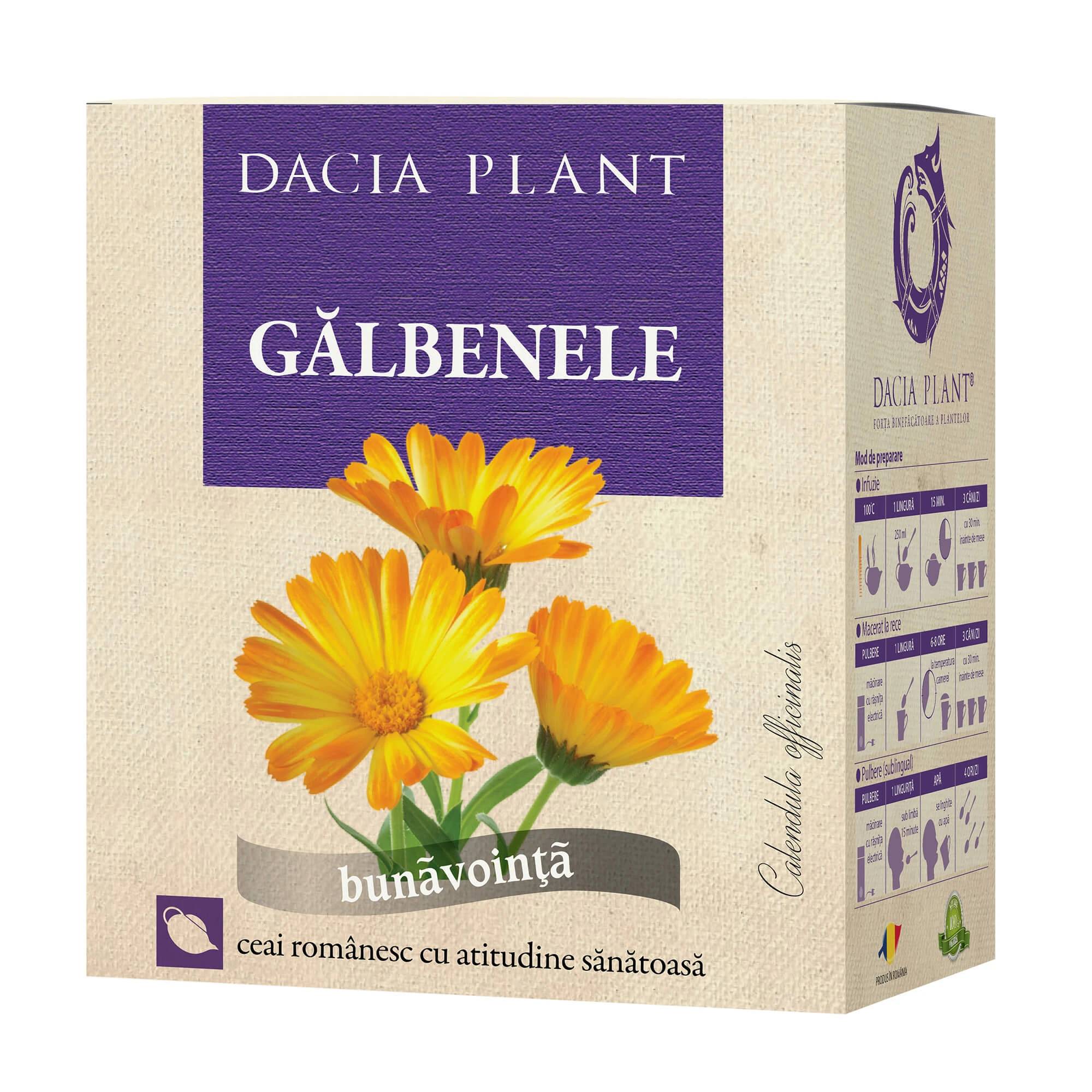 Ringelblumentee, 50 g, Dacia Plant