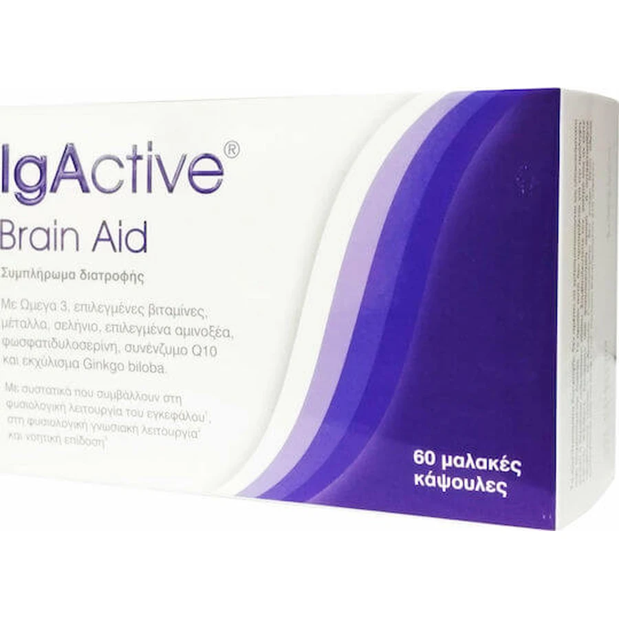 IgActive Brain Aid Gedächtnisergänzung 60 softgels