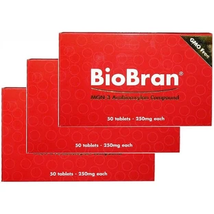 Biobran MGN-3 250 250mg 3 x 50 tabletek