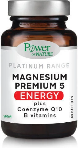 Power Health Magnesium Premium 5 Energy 60 Energiekapseln
