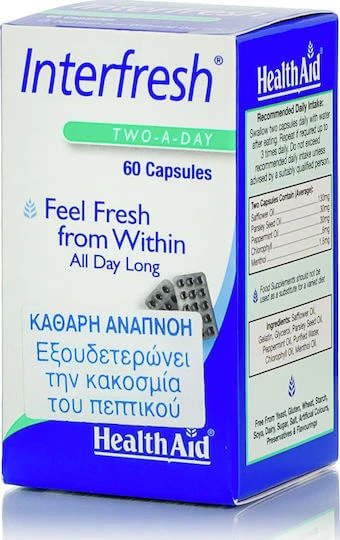 Gesundheitshilfe Interfresh Spezial-Nahrungsergänzungsmittel 60 Kapseln