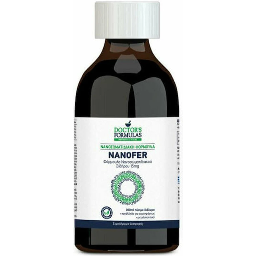 Doctor's Formulas Nanofer Formulă Nanoparticulată de Fier 300ml