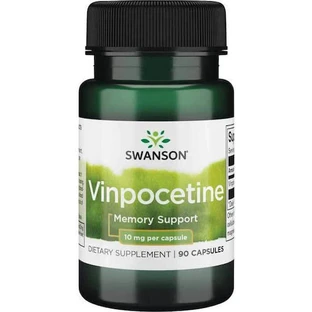 Swanson Vinpocetine 10mg Supliment pentru Memorie 90 capace