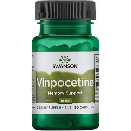 Swanson Vinpocetine 10mg Supliment pentru Memorie 90 capace