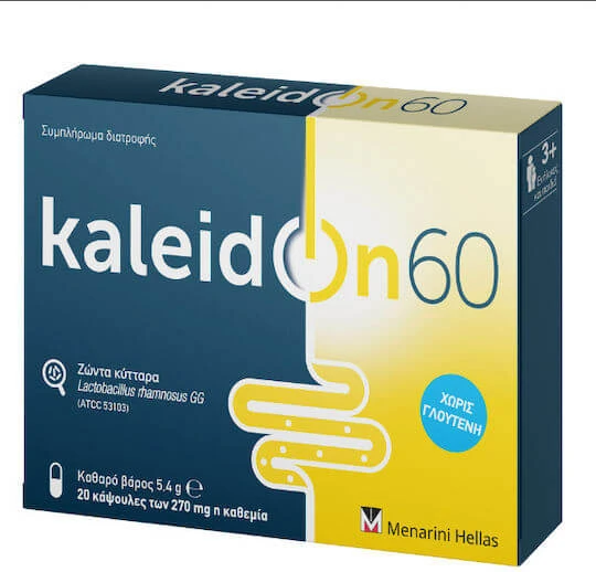 Menarini Kaleidon 60 Probiotika 270mg Lactobacillus Rhamnosus GG 20 Kapseln