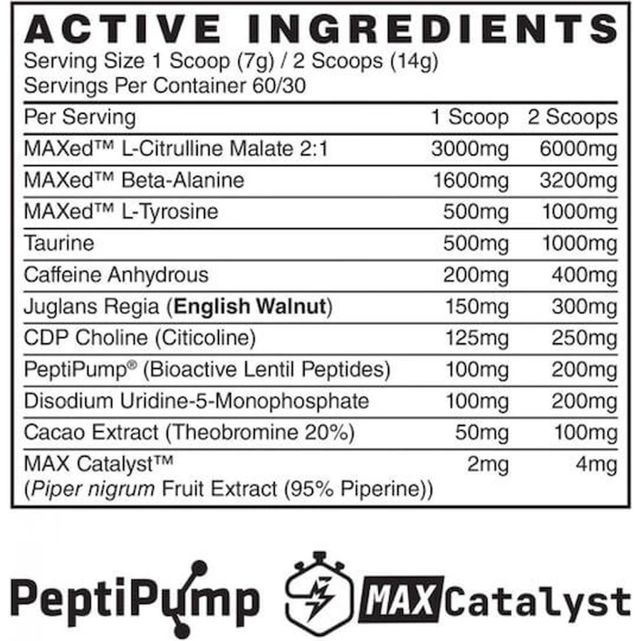Naughty Boy Menace Supliment Pre Workout 420gr Fruct