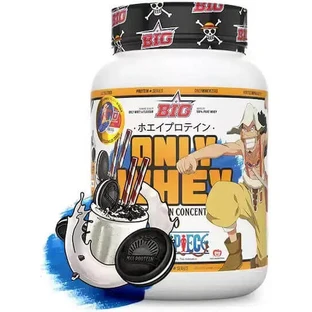 Big Only Whey Zero One Piece Molkenprotein mit Geschmacksrichtung Cookies and Cream 1kg