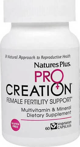 Nature's Plus Pro Creation Nahrungsergänzungsmittel für Frauen Spezial 60 pflanzliche Kapseln