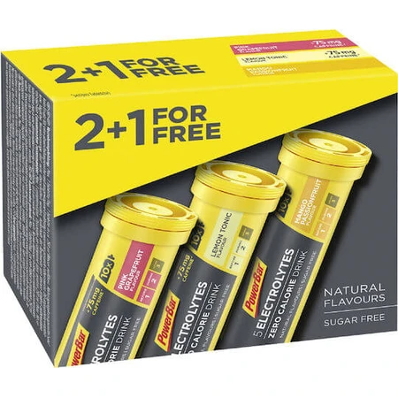 PowerBar 5 Electrolytes Multi Pack Multigusturi 3x3.3333333333333335 tablete efervescente
