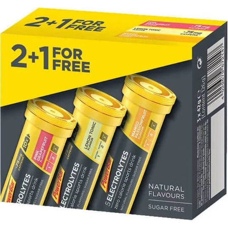 PowerBar 5 Electrolytes Multi Pack Multigusturi 3x3.3333333333333335 tablete efervescente