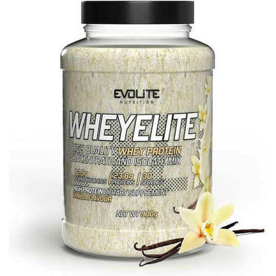 Evolite Whey Elite Proteină Din Zer cu Aromă Vanilie 900gr