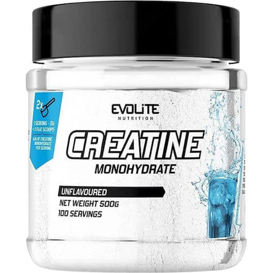 Evolite Kreatin Monohydrat Grüner Apfel 500gr