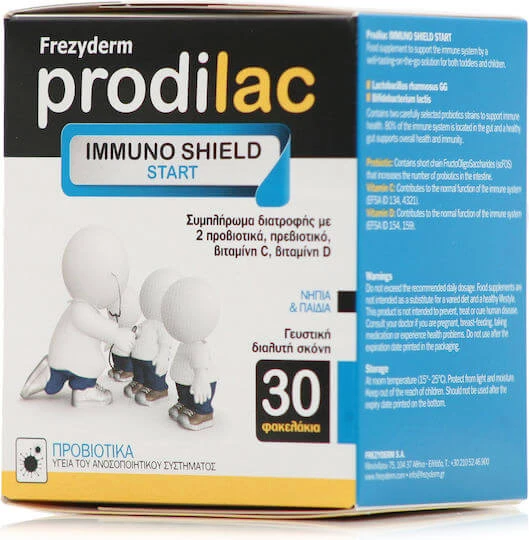 Frezyderm Prodilac Prodilac Immuno Shield Start Probiotika für Kinder 30 Portionsbeutel