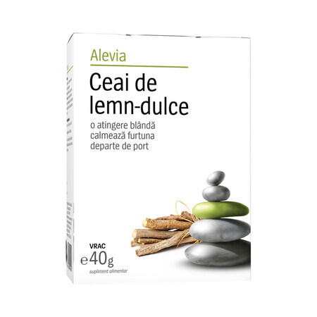 Ceai de lemn-dulce, 40 g, Alevia