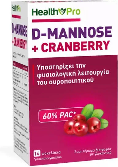 Health Pro D-Mannose + Cranberry 14 Portionsbeutel