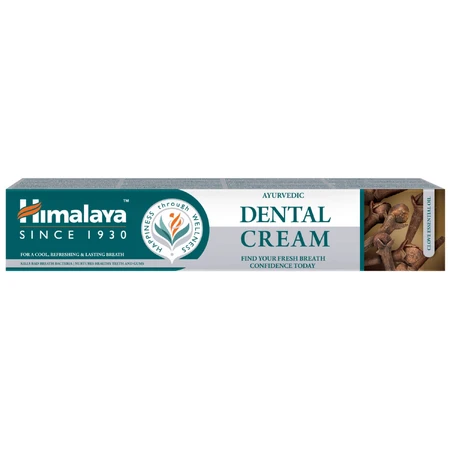 Set Himalaya Dental Cream, pastă de dinți cu ulei de cuișoare, 2 x 100 g