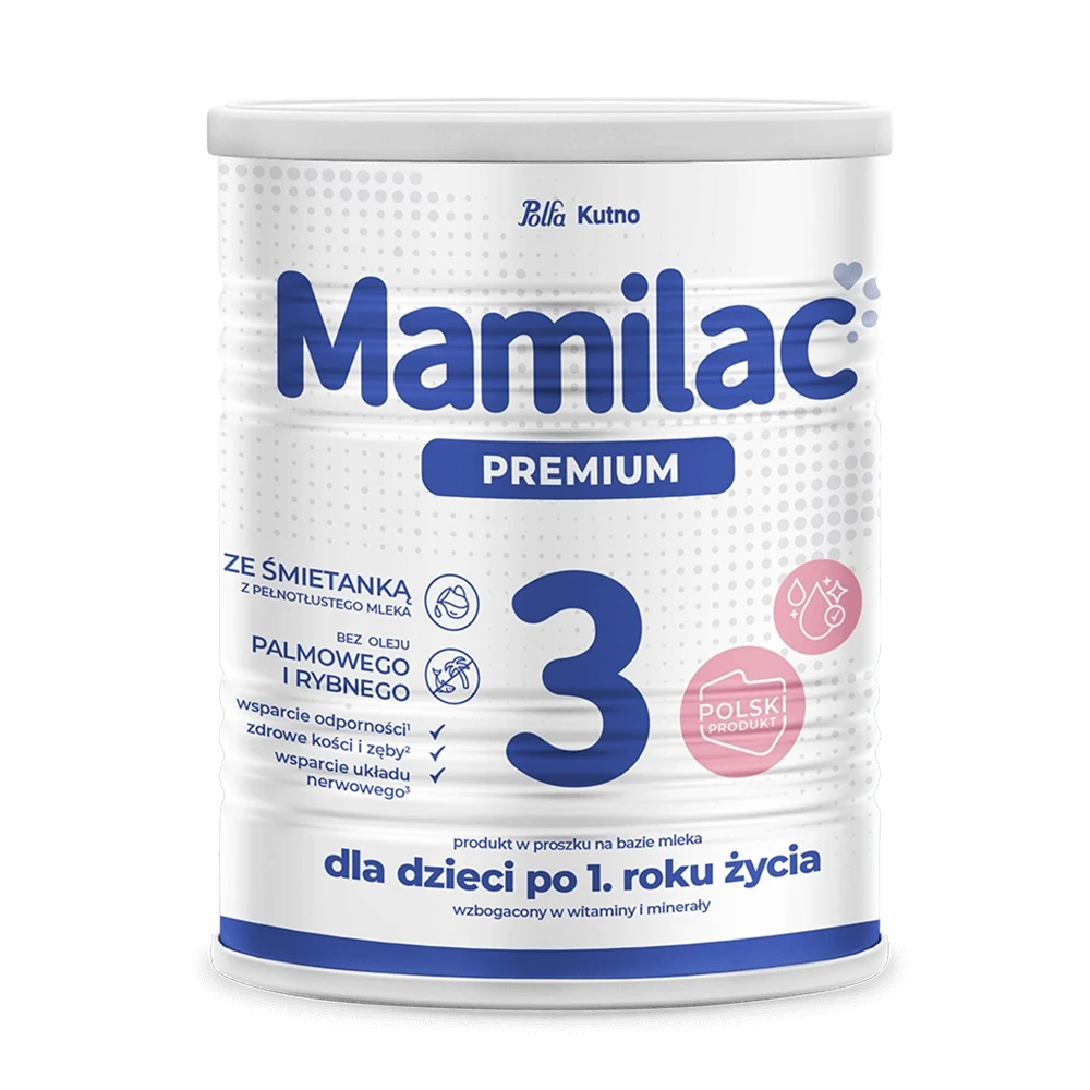 Mamilac Premium 3, Milchprodukt in Pulverform, nach 1 Jahr, 400 g