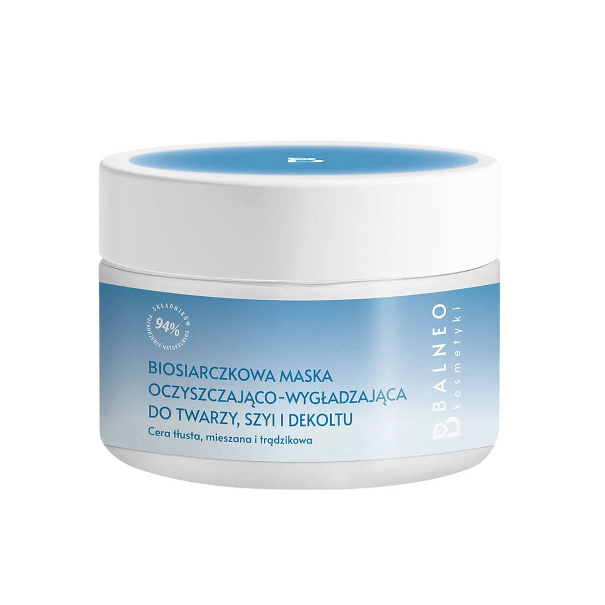 Balneokosmetics, Biosulfid-Reinigungs- und Glättungsmaske für Gesicht, Hals und Dekolleté, 150 ml