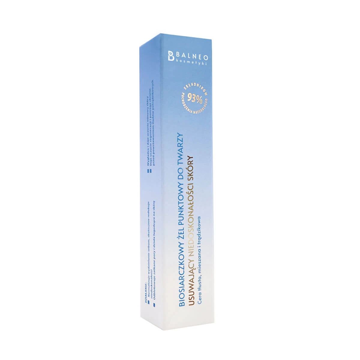 Balneokosmetik, Biosulfid-Spot-Gel für das Gesicht zur Beseitigung von Unreinheiten, 15 ml